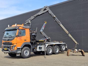 FMX 460 8x4-4 / HIAB Z CRANE + HOOKLIFT